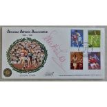 Great Britain (FDCs) 1980 (Oct 10) Sporting Anniversaries Set Sebastian Coe autographed Official