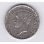 Belgium 1932 5 Francs, UN BELGA, KM 97.1, AUNC