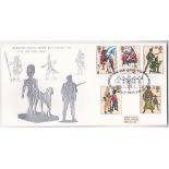 Great Britain 1983 British Army First Day Cover Duke of Edinburgh and Royal Regimental Museum.