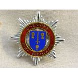 Cheshire Fire Brigade 1980's Obsolete cap badge