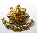 The Cheshire Regiment WWI Cap badge (Bi-metal, lugs) K&K: 621