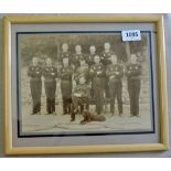 Lincolnshire Regiment Pre WWI photograph, possibly a sports group with the number '24' on the