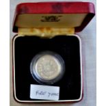 Great Britain 1993 £1 Silver Proof, Royal Mint Box