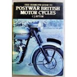 Motor Cycles Post-war British Motor Cycles by C.J.Ayton-Hamlyn, in very good condition