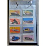 Album-Cigarette cards-World of Speed