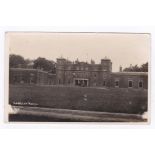 Norfolk Langley Hall - fine RP - Rolls Royce at front entrance! (Before Langley School)