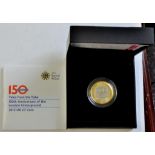 Great Britain 2013 £2 Silver Proof, 150th Anniversary of The London Underground. Royal Mint Box