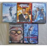 DVD's-Johnny English(Reborn),Cowboys of Aliens,Hancock,Source Code, Day after Tomorrow