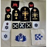 Royal Navy Patches - a collection of (13) Royal Navy trade patches, mostly No.1 dress and some No.