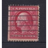 U.S.A. 1908-1910 definitive's S.G. 356 used foil stamp, cat value £90