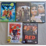 DVD's-Scooby Doo-The Hobbit-Grease-Despicable Me-Red