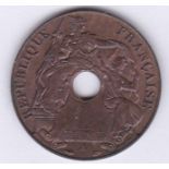 French Indo-China 1939A Cent, KM 12.1, BUNC