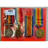 Queen's South Africa Medal with Cape Colony Clasp Group of Four including The 1914-15 Star, War