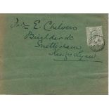 Norfolk - 1908 Cover To Snettisham with Great Massingham cancel on King Edward VII ½d Yellow Green