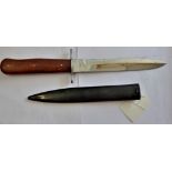 German WWII Pattern Boot Knife, marked 'hat 1942'. (See T&C's)