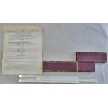 Simpton' slide rules - 'Primary' Bilateral - SR10-Pat 413308 original box and instructions