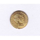 Mexico 1855 Gold Coin, Max-Emperor fantasy small coin