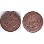 Canada (Upper Canada) 1857 Penny Token, KM Tu3, UNC with full lustre, scarce