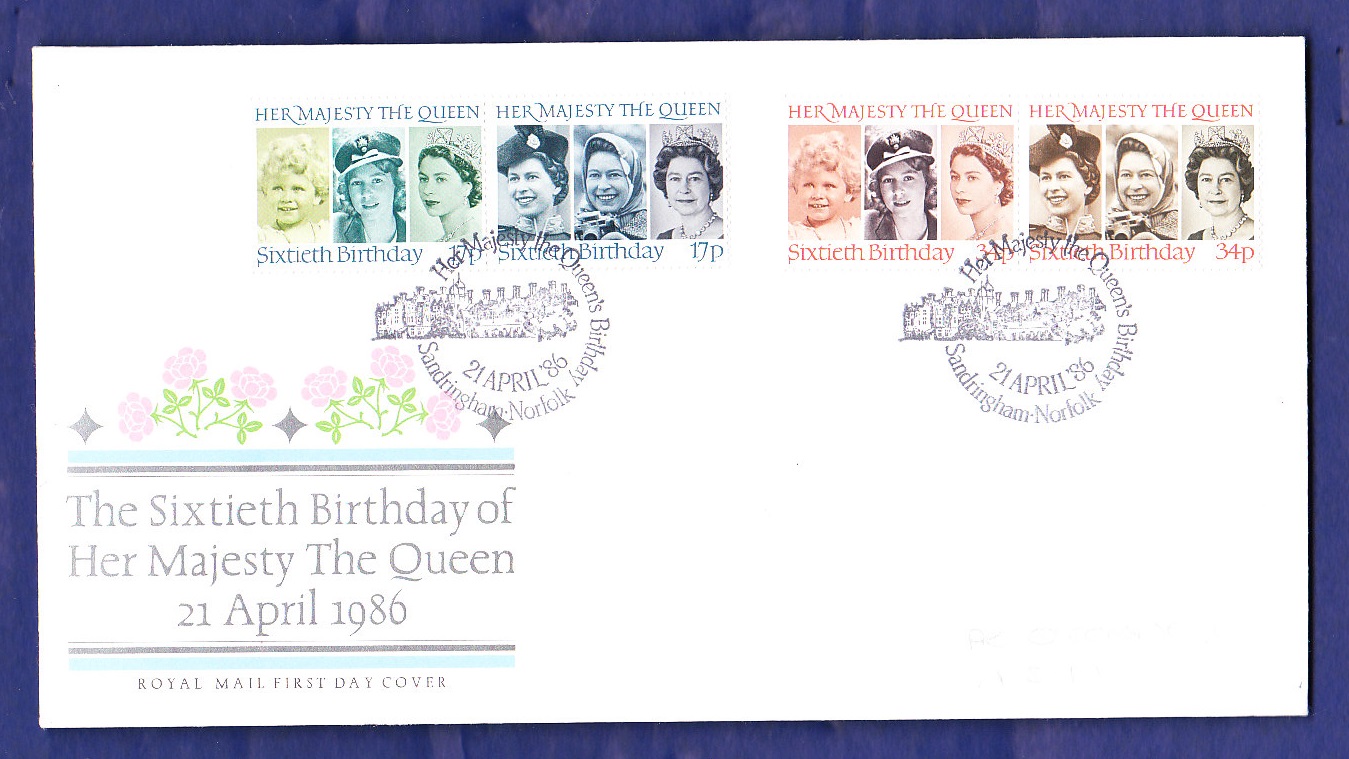 Great Britain 1986 (21 April) Queens Birthday set 'Sandringham' h/s