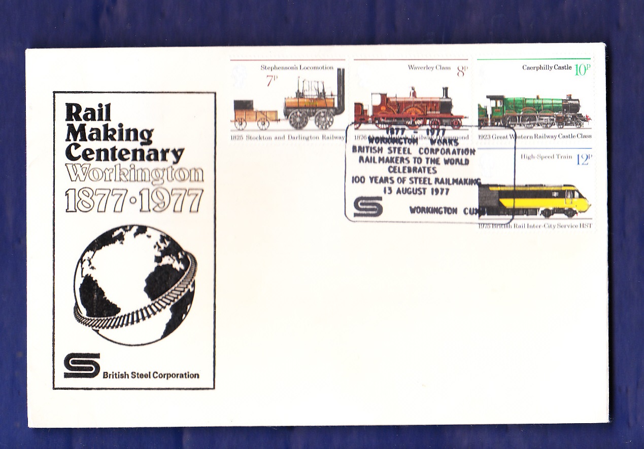 Great Britain - 1977 (13th Aug) Commemorative Cover with special h/s.