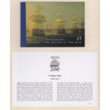 Gibraltar - Nelson The battle of the Nile Stamp Booklet £5.