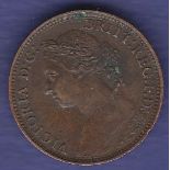 Great Britain Queen Victoria 1885 -Farthing, Ref S3958, Grade VF.