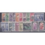 Cyprus - 1938/51 KGVI set of 19 to £1; SG 151/163. Fine Used