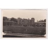 Norfolk Langley Hall - fine RP - Rolls Royce at front entrance! (Before Langley School)