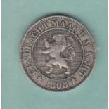 Belgium 1895 10 Centimes KM43 VF