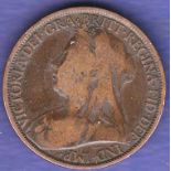Great Britain 1895-( 2mm) Penny, Ref (S3961A), Grade Fine.