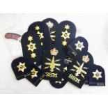 Royal Navy Patches - a collection of (20) including: S, SSM, W, The Blues and Royals etc. Good mixed
