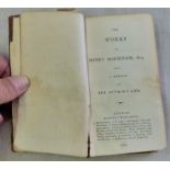 The works of Henry Mackenzie Esq.-Printed for J Walker and Co, London 1816, 5"x2.3/4", 514 pages,