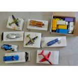 Mixed lot of Planes all boxed- in excellent condition