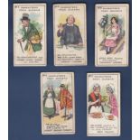 Hunt Cropp & Sons 1912 Characters From Dickens 5/15, No's 2, 4, 11, 14, 15. Scarce, VG. Cat £100.