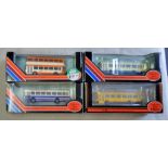 Gilgow(4) Die cast Buses scale 1-76,Leyland National Blue Bus 17401-Bristol rell Western National