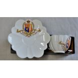 King Edward VII 1902-Cup and Saucer with stand