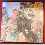 Santana-Abraxas-stereo-CBS Records - original inner and outer sleeve S64087-1970-in excellent