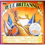 RULE BRITANNIA (DOUBLE LP). ARCADE ADE P 29 1977. Double album celebrating the Queen's Jubilee, with