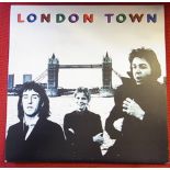 Wings 'London Town' - Stereo-PAS10012-with full poster inside in excellent condition and original