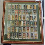 Gallaher Framed Cards-Army Badges-1939set 48/48 in good condition.