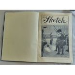 The Sketch-Hard back book 1900's, in very good condition, full illustrated