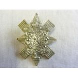 Scottish WWI Glasgow Highlanders - 9th Battalion Highland Light Infantry cap badge (White-metal,