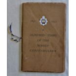 Surrey A hundred Years of the Surrey Constabulary 85pp 1851-1951