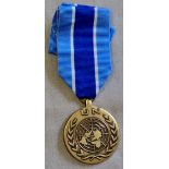 United Nations Service Medal with UNMIK Kosovo ribbon