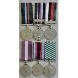 Pakistani medals (4): The Pakistan Defence Medal with Kashmir 1948 clasp etc. Nice group