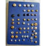 British Military Buttons (50+) Including Royal Navy, Newcastle Police, Civil Defence etc. Good lot