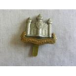 The Cambridgeshire Regiment Cap Badge (Bi-metal, slider) A scarce variant missing the 'E' off