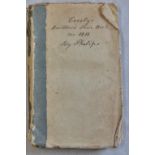 Crosby's Builders Price Book for 1811 by Philips