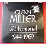 Glenn Miller-'A memorial' 1944-1945-double album-mono-RCA Records in excellent condition