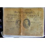 Dominion of Canada Supplement' May 22, 1939 as published by The 'Daily Telegraph', "Canada Surveys